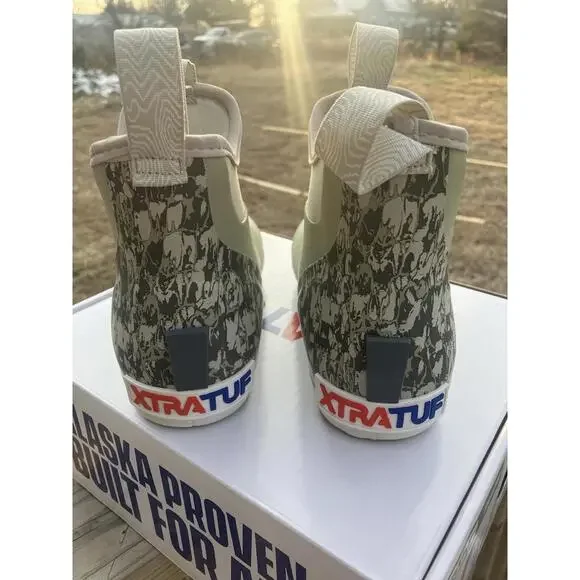 Xtratuf Women's 6" Gray Fleece Lined Ankle Deck Boots XWAB1TP Cold Weather Sz 6 - Picture 3 of 9